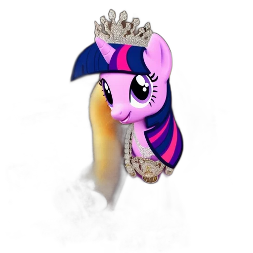 crown, hat, jewelry, animal, fantasy art, cartoon, concept art, photorealistic transparent PNG cut-out