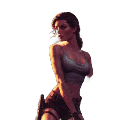 weapon, staff, dress, sword, concept art, fantasy art, comic book art, pixel art transparent PNG cut-out