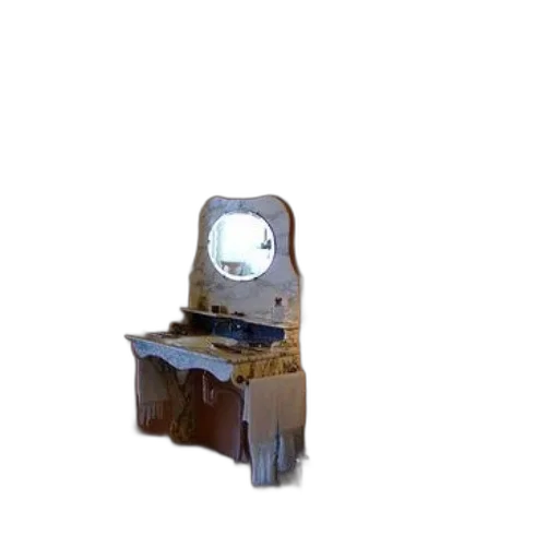 robot, furniture, mask, face, 3d render, concept art, pixel art, photorealistic transparent PNG cut-out