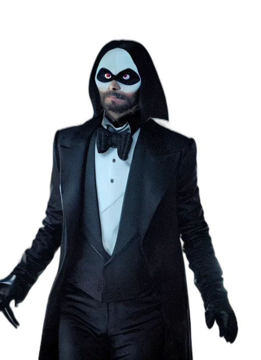 mask, jacket, concept art, comic book art transparent PNG cut-out