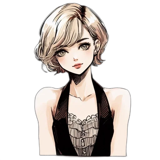 dress, staff, hat, face, cartoon, pixel art, anime, concept art transparent PNG cut-out