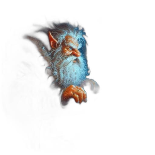 dragon, staff, creature, face, fantasy art, concept art, pixel art, photorealistic transparent PNG cut-out