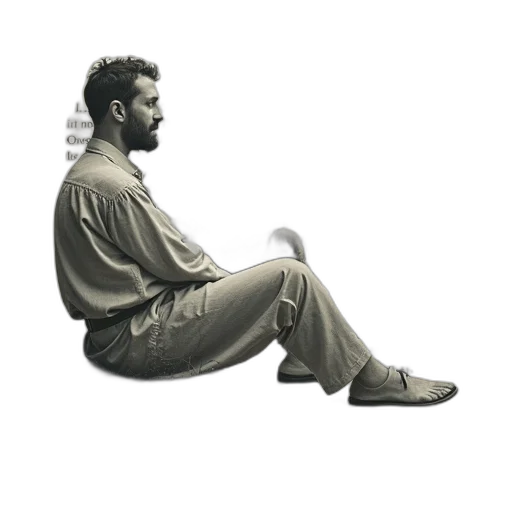 staff, jacket, furniture, shoes transparent PNG cut-out