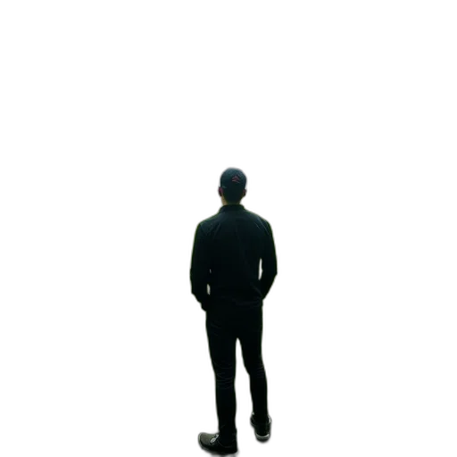 staff, jacket, robot, face, 3d render, concept art, photorealistic, pixel art transparent PNG cut-out