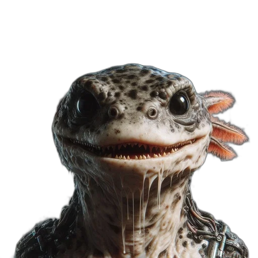 dragon, animal, creature, face, photorealistic, 3d render, concept art, scaly transparent PNG cut-out
