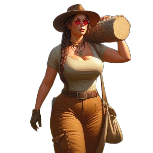 hat, staff, weapon, face, concept art, 3d render, fantasy art, pixel art transparent PNG cut-out