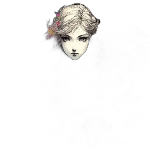 crown, face, mask, staff, concept art, fantasy art, photorealistic, pixel art transparent PNG cut-out