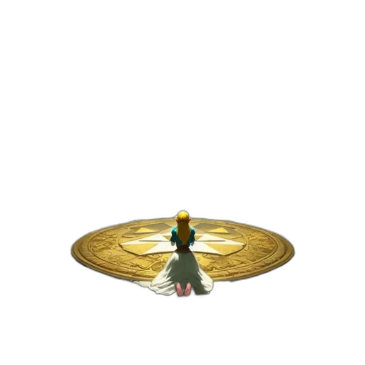 crown, jewelry, hat, sword, 3d render, concept art, pixel art, golden transparent PNG cut-out