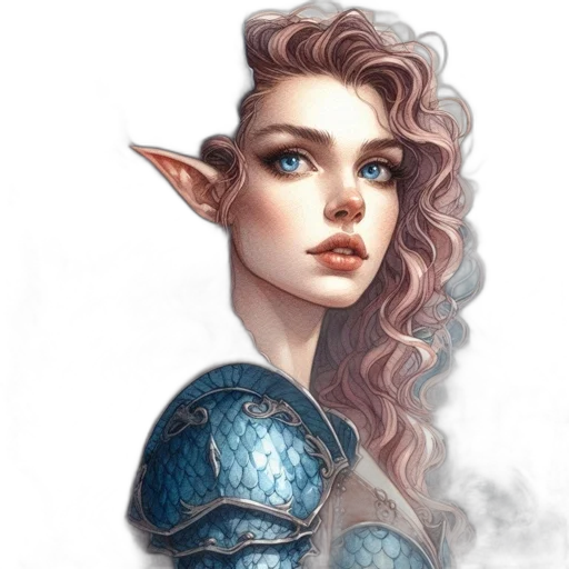dragon, face, staff, fantasy art, concept art, photorealistic, pixel art, blue transparent PNG cut-out