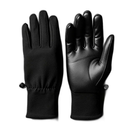 men, neo, gloves, black, one, pair transparent PNG cut-out