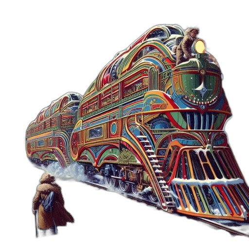 hat, shoes, umbrella, car, concept art, fantasy art, 3d render, city street transparent PNG cut-out