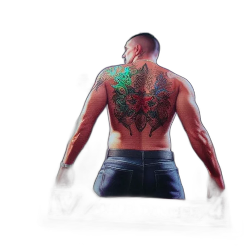 jacket, creature, concept art, photorealistic, watercolor, cyberpunk, gta, trading transparent PNG cut-out