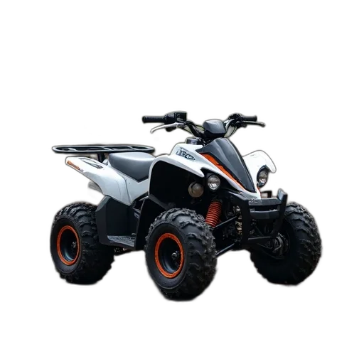 robot, car, weapon, 3d render, concept art, small, four-wheeled, all-terrain transparent PNG cut-out