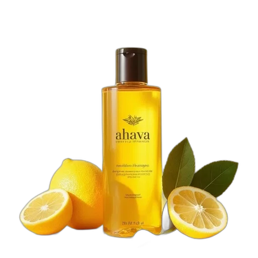 ahava, mineral, botanic, nourishing, shampoo, lemon, extract transparent PNG cut-out