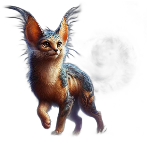 creature, dragon, animal, staff, fantasy art, concept art, 3d render, photorealistic transparent PNG cut-out