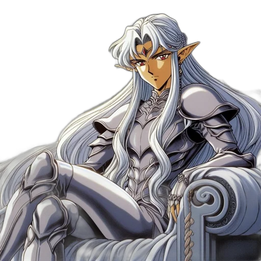 dragon, sword, fantasy art, concept art, anime, photorealistic, monochrome, elven transparent PNG cut-out