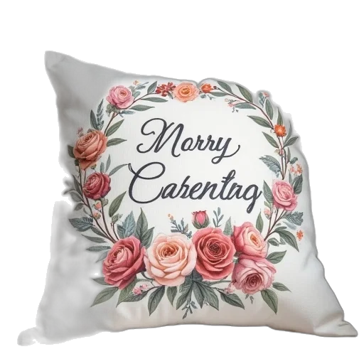 personalised, cushion, ideal, family transparent PNG cut-out
