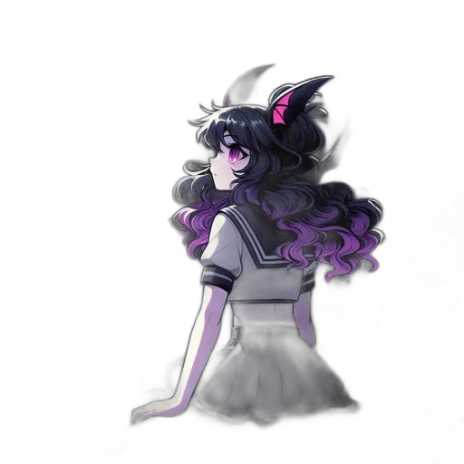 dress, creature, staff, crown, concept art, watercolor, anime, pixel art transparent PNG cut-out