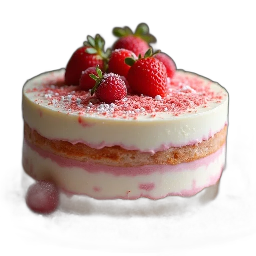 food, crown, 3d render, photorealistic, advertisement, cake, made, karls transparent PNG cut-out