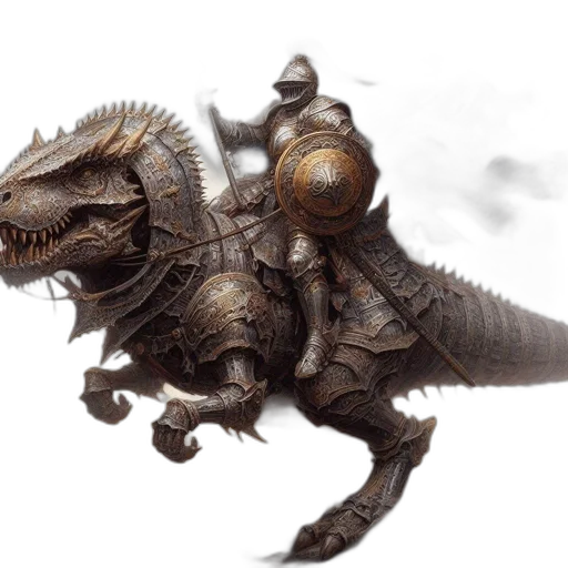 dragon, creature, animal, weapon, concept art, fantasy art, photorealistic, 3d render transparent PNG cut-out