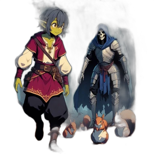 mask, staff, concept art, fantasy art, pixel art, comic book art, fire, fog transparent PNG cut-out