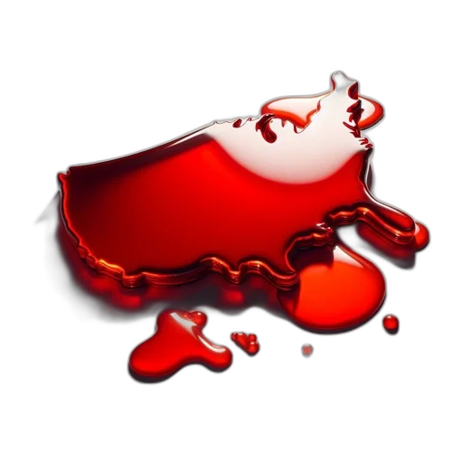 weapon, photorealistic, 3d render, concept art, pixel art, red, illuminated, map transparent PNG cut-out