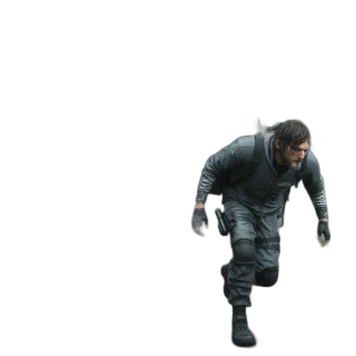 jacket, creature, weapon, robot, 3d render, concept art, pixel art, photorealistic transparent PNG cut-out