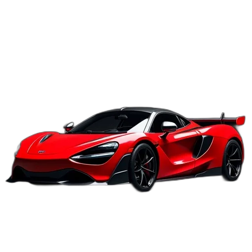 car, weapon, animal, 3d render, photorealistic, concept art, cartoon, red transparent PNG cut-out