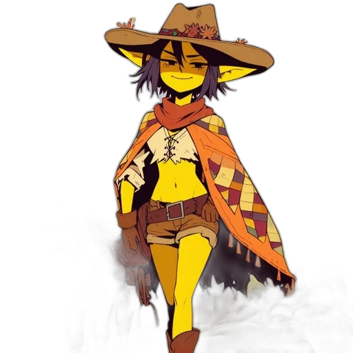 hat, staff, jacket, mask, concept art, pixel art, fantasy art, watercolor transparent PNG cut-out