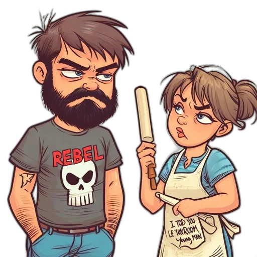 staff, weapon, cartoon, comic book art, concept art, pixel art, two, animated transparent PNG cut-out