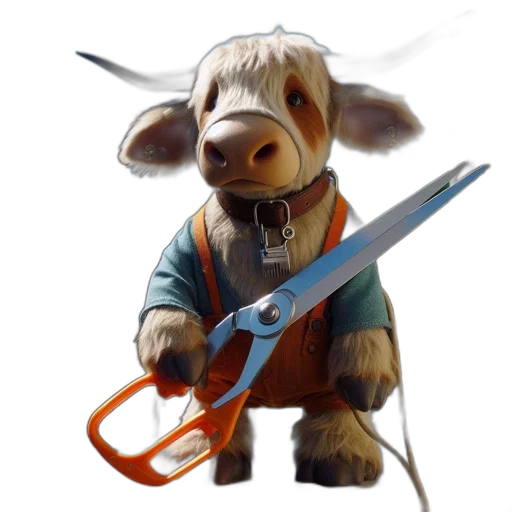 staff, weapon, sword, animal, concept art, fantasy art, 3d render, oil painting transparent PNG cut-out