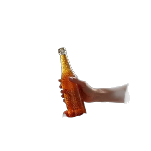 bottle, weapon, crown, food, 3d render, photorealistic, concept art, person transparent PNG cut-out