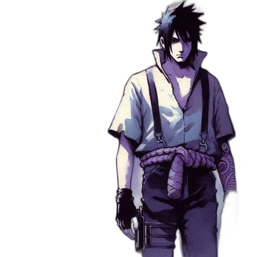 staff, weapon, sword, concept art, anime, pixel art, comic book art, dark transparent PNG cut-out