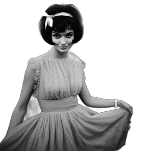 dress, photorealistic, 3d render, concept art, fantasy art, monochrome, black, white transparent PNG cut-out