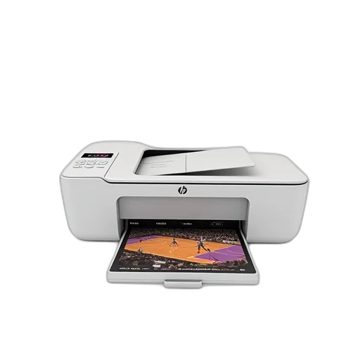 white, printer, paper, tray, inserted, printed, image, basketball transparent PNG cut-out