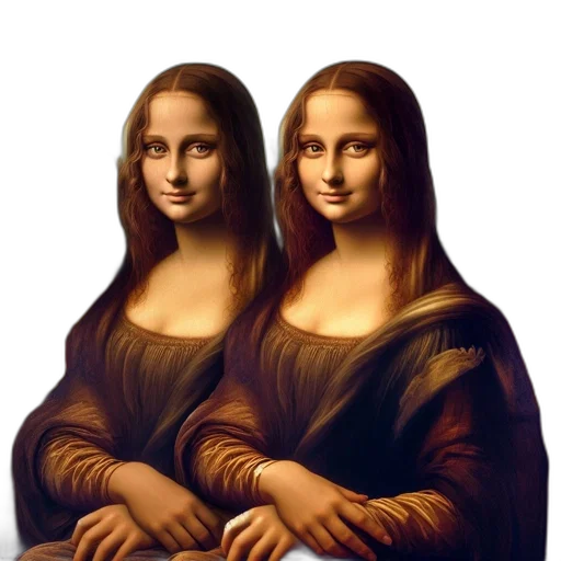 face, dress, photorealistic, oil painting, pixel art, 3d render, artistic, reinterpretation transparent PNG cut-out