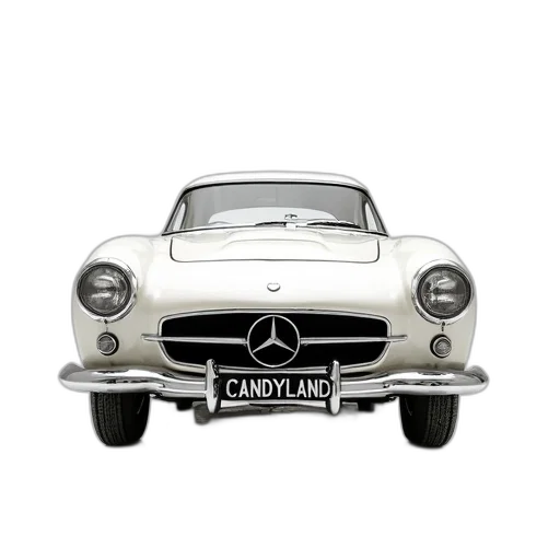 car, animal, weapon, photorealistic, 3d render, pristine, white, vintage transparent PNG cut-out