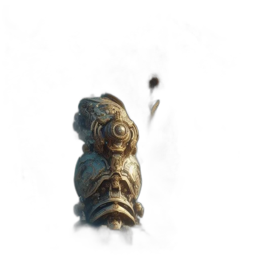staff, mask, creature, weapon, concept art, fantasy art, photorealistic, 3d render transparent PNG cut-out