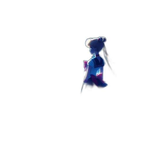 dress, robot, hair, creature, 3d render, concept art, anime, pixel art transparent PNG cut-out