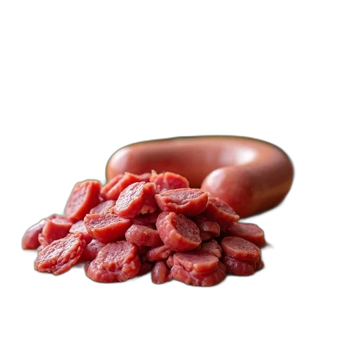 food, animal, hair, crown, photorealistic, 3d render, red, wooden transparent PNG cut-out