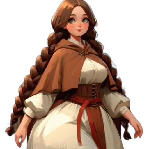 dress, staff, concept art, fantasy art, pixel art, 3d render, earth tones, golden transparent PNG cut-out