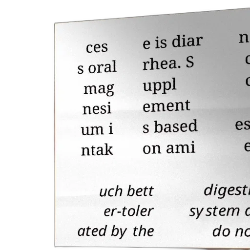 sign, text, about, oral, magnesium, intake, effects, digestive transparent PNG cut-out