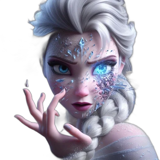 face, mask, jewelry, crown, concept art, fantasy art, 3d render, photorealistic transparent PNG cut-out