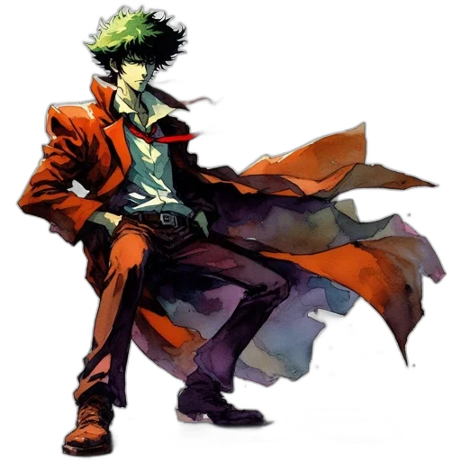 jacket, mask, concept art, comic book art, pixel art, fantasy art, green, animated transparent PNG cut-out