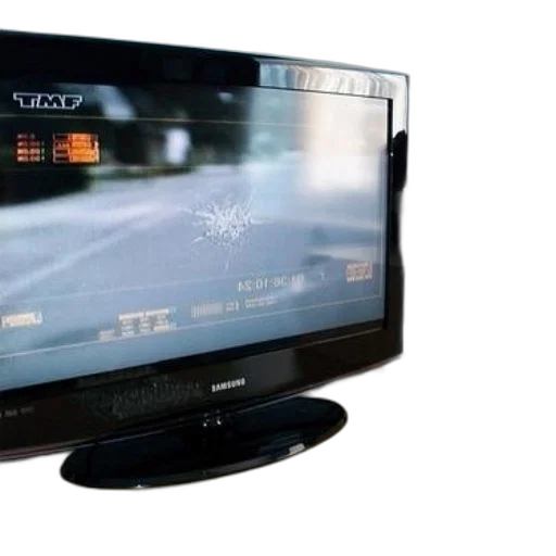 samsung, displaying, video, game, cracked, screen, next, chess transparent PNG cut-out