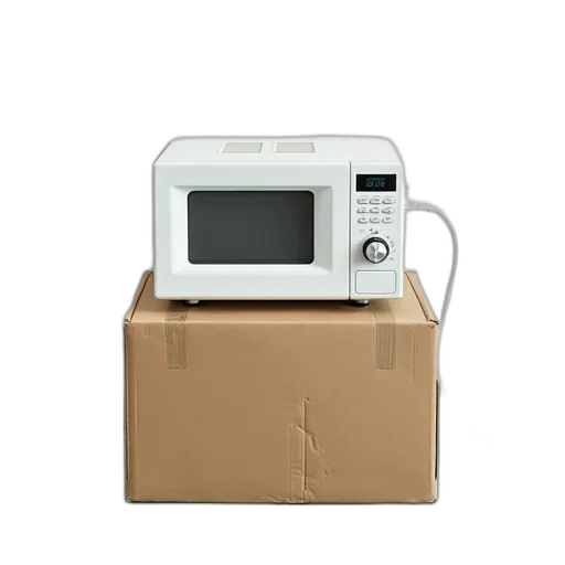 furniture, robot, food, 3d render, earth tones, white, microwave, oven transparent PNG cut-out