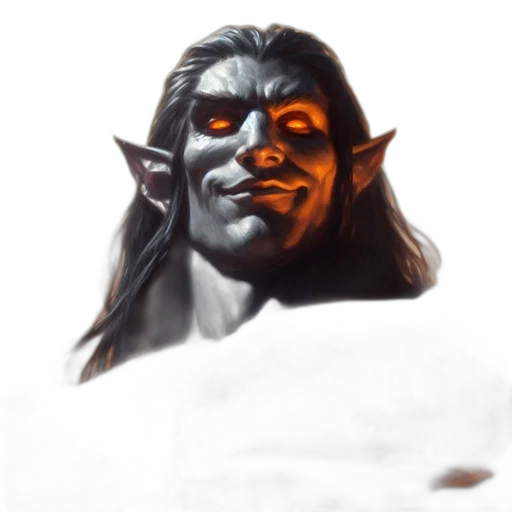 face, mask, staff, creature, fantasy art, concept art, photorealistic, comic book art transparent PNG cut-out