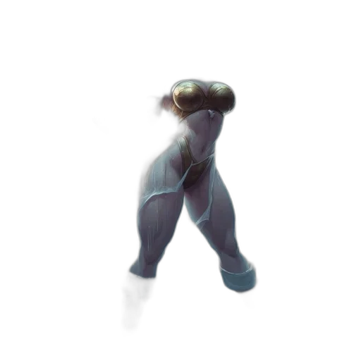robot, creature, staff, animal, concept art, 3d render, pixel art, photorealistic transparent PNG cut-out