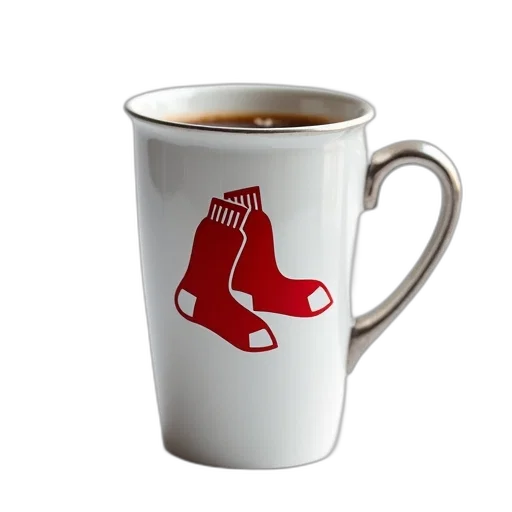 white, red, sox, stainless transparent PNG cut-out