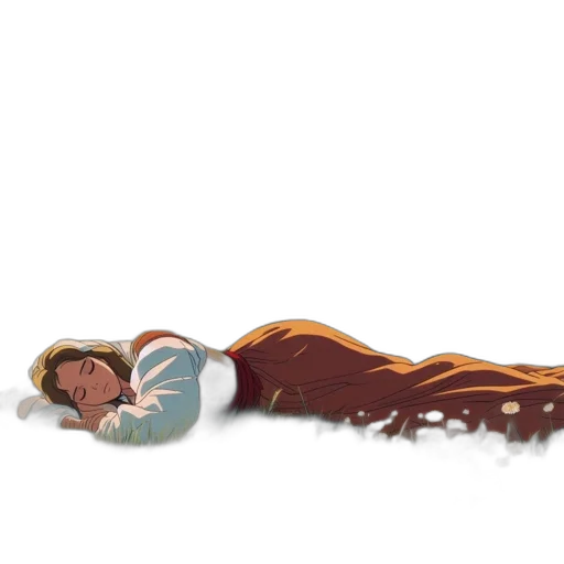 dress, concept art, pixel art, fantasy art, watercolor, snow, country, setting transparent PNG cut-out